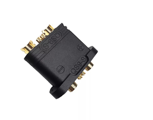 Brass QS12 Toy Battery Connector , 180A Power Wheels Battery Harness