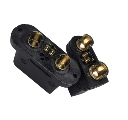 Brass QS12 Toy Battery Connector , 180A Power Wheels Battery Harness