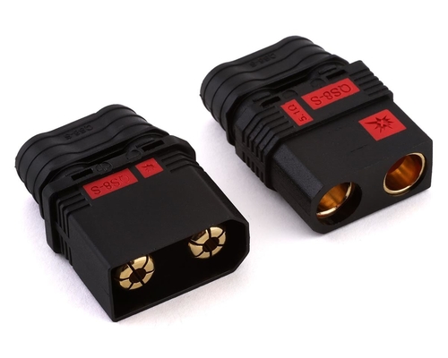 Male Female 8mm RC Battery Connectors Gold Plated For E Bike