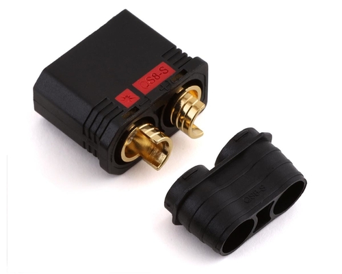 Male Female 8mm RC Battery Connectors Gold Plated For E Bike