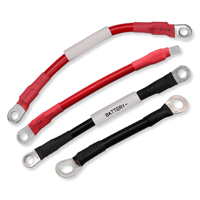 PVC Rubber Insulated Inverter Battery Cable Red Black Color Pure Copper