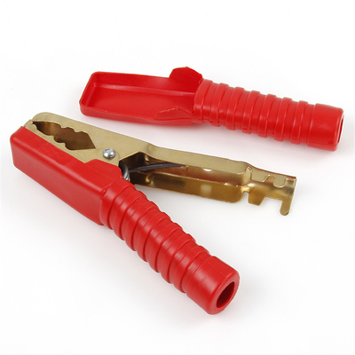 Red Crocodile Alligator Clip
