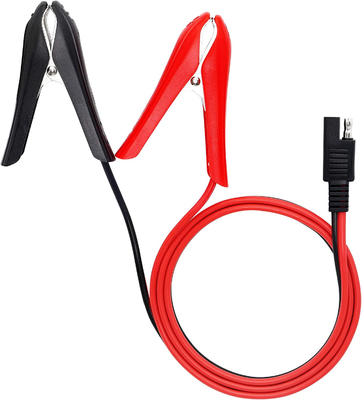 12V Battery PVC Insulated Alligator Clips Tinned Copper Multiscene