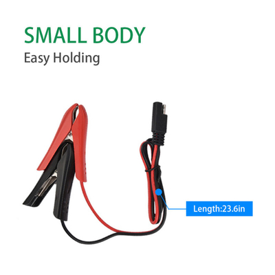 12V Battery PVC Insulated Alligator Clips Tinned Copper Multiscene
