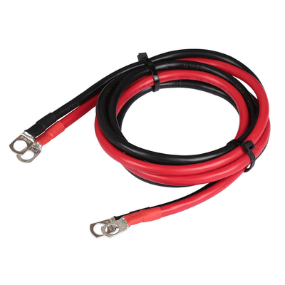 PVC Rubber Insulated Inverter Battery Cable Red Black Color Pure Copper