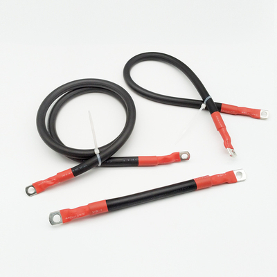 PVC Rubber Insulated Inverter Battery Cable Red Black Color Pure Copper