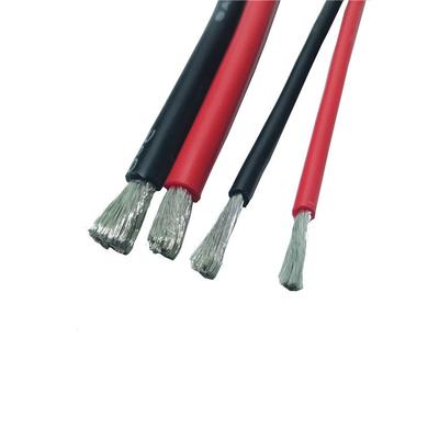 2AWG - 16AWG Super Flexible Silicone Wire 600V Strand Copper Conductor For Heating