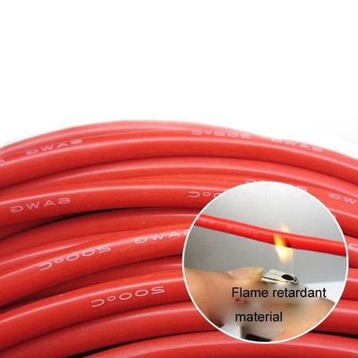 2AWG - 16AWG Super Flexible Silicone Wire 600V Strand Copper Conductor For Heating