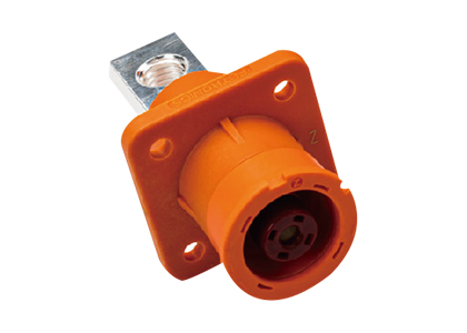 Connecteur imperméable d'EMI Shielded Quick Lock 1000V 350A pour l'application photovoltaïque 1 de centrale de picovolte